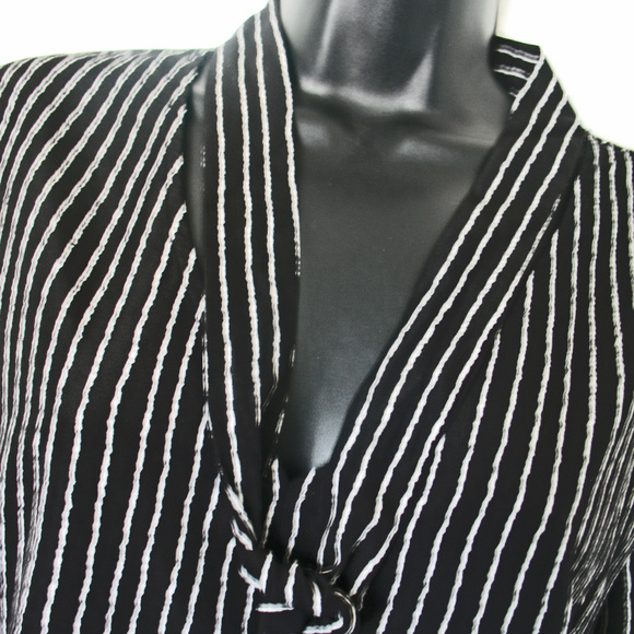 Hem And Thread  Striped Button Down Tunic Women's - Picture 1 of 8